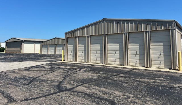 A Row Of Storage Units